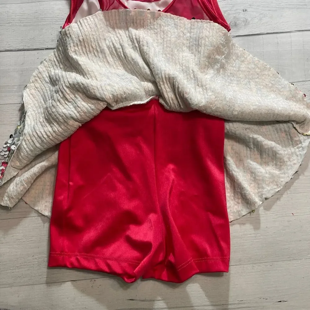Weissman girls sequin skirted dance costume child‎ small